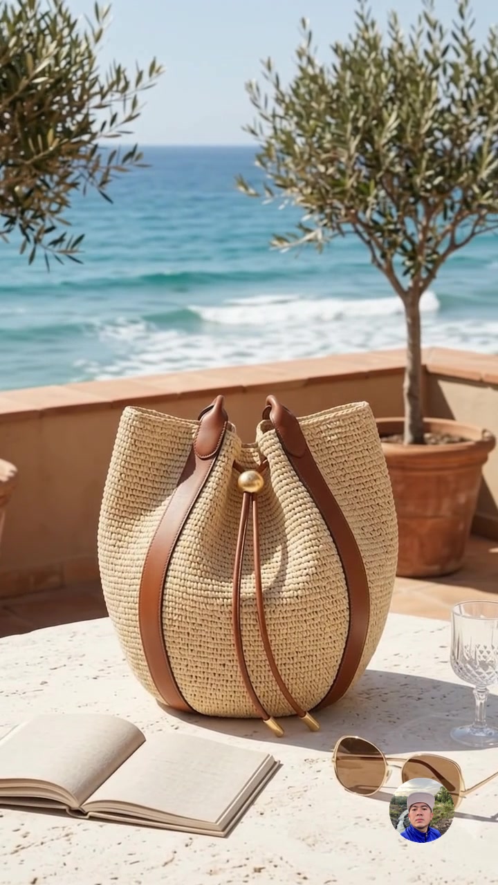 Woven Raffia Tote TVC